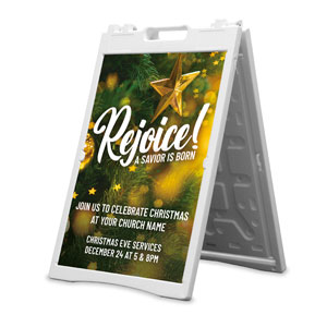 Rejoice Pine 2' x 3' Street Sign Banners