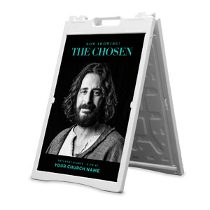 The Chosen Jesus Viewing Event 2' x 3' Street Sign Banners