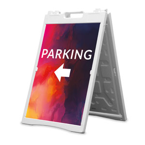 Vibrant Paint Parking 2' x 3' Street Sign Banners