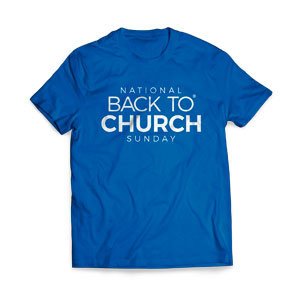 National Back To Church Sunday Logo - Large Apparel