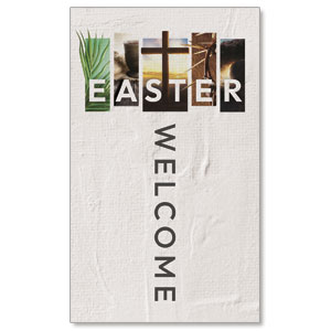 Easter Season Images 3 x 5 Vinyl Banner