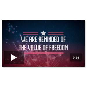 The Value of Freedom: Mini-Movie Video Downloads