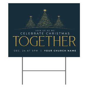 Celebrate Christmas Together 18"x24" YardSigns