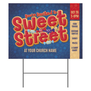 Sweet Street 18"x24" YardSigns