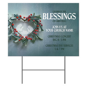 Blessings of Christmas 18"x24" YardSigns